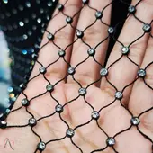 Blusinha de Tela com Strass Tamanho Único - imagem 7