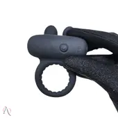 Anel Peniano com Vibrador e Pontas Estimuladoras 10 Modos de Vibração - imagem 2