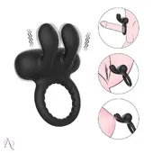 Anel Peniano com Vibrador e Pontas Estimuladoras 10 Modos de Vibração - imagem 8