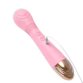 Vibrador Ponto G  Língua Estimuladora Clitóris Texturizado - imagem 1
