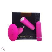 Vibrador Bullet com Controle Control Me Pink - imagem 3