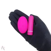 Vibrador Bullet com Controle Control Me Pink - imagem 1