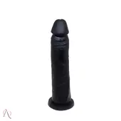 Prótese de Pênis 18,5x4,5cm Preto Compatível com Cinto - Sem Ventosa - imagem 2
