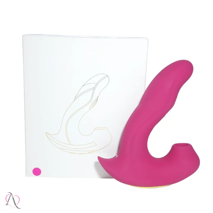 Vibrador Penetrável Com Bolinha Pulsadora 10 modos vibração e 4 modos de Pulsação