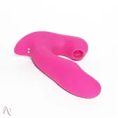 Vibrador Penetrável Com Bolinha Pulsadora 10 modos vibração e 4 modos de Pulsação - imagem 2