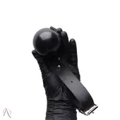 Mordaça com Bola 48mm Cor Preto La Pimienta - imagem 3