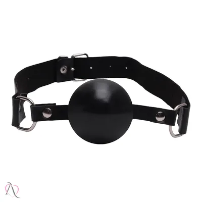 Mordaça com Bola 48mm Cor Preto La Pimienta