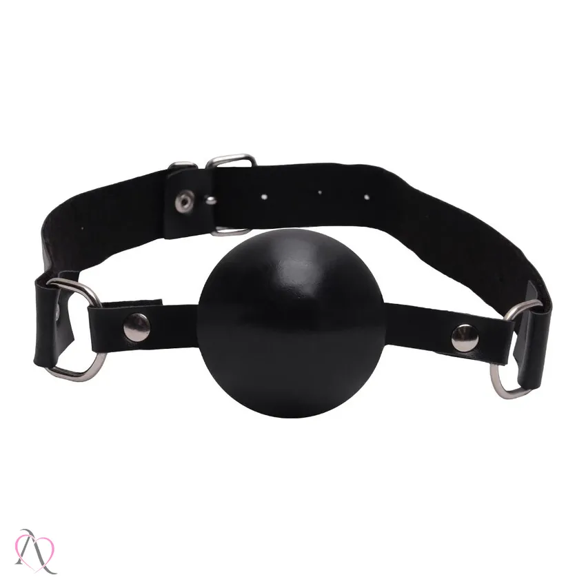 Mordaça com Bola 48mm Cor Preto La Pimienta