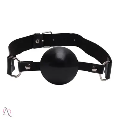 Mordaça com Bola 48mm Cor Preto La Pimienta