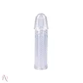 Capa Peniana Expansora 14x3cm Transparente La Pimienta - imagem 3