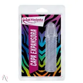 Capa Peniana Expansora 14x3cm Transparente La Pimienta - imagem 1