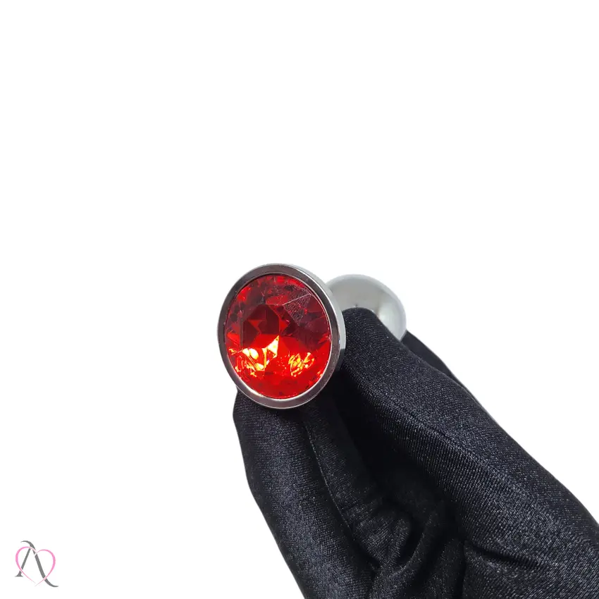 Plug Anal PP Cor Vermelho 6,5x2,5cm