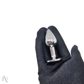 Plug Anal PP Cor Vermelho 6,5x2,5cm - imagem 1