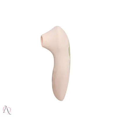 Vibrador Pulsador de Clitóris 10 Modos de Vibração Rosa Claro