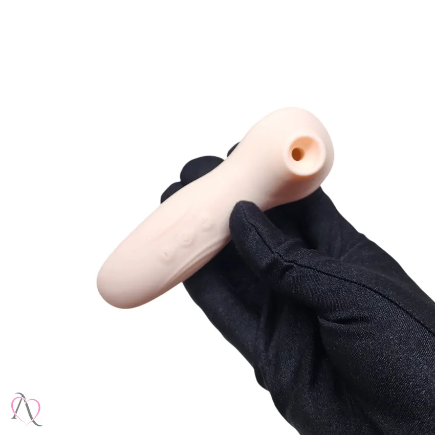 Vibrador Pulsador de Clitóris 10 Modos de Vibração Rosa Claro