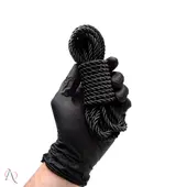 Corda Shibari 5 Metros - 65% Algodão / 35% Viscose cor Preto Dominatrixxx - imagem 4