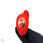 Vibrador Orgasmic Ponto G e Clitóris cor Vermelho 10 Modos de Vibração - imagem 3