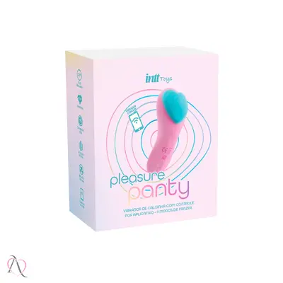Vibrador de Calcinha com Aplicativo Longa Distância Pleasure Panty cor Rosa - Intt