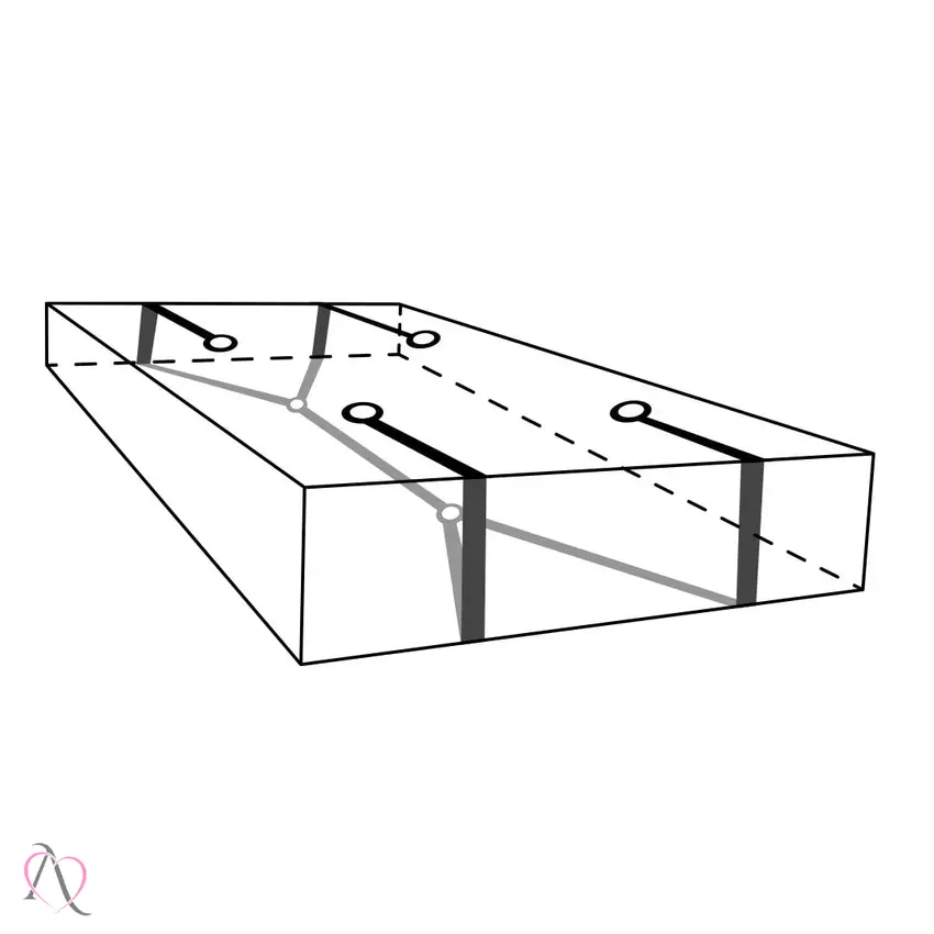 Algema e Tornozeleira Amarras para Colchão - Yaffa