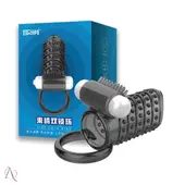 Capa Peniana Aberta com Anel para Testículo e Vibrador - imagem 2