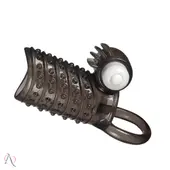 Capa Peniana Aberta com Anel para Testículo e Vibrador - imagem 1