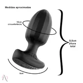 Plug Anal Vibrador Controle Por App 9 Modos de Vibração - App Vibration - imagem 4