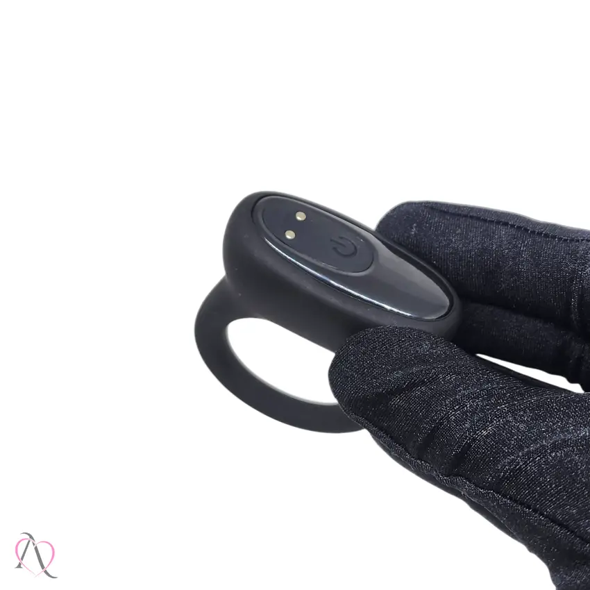 Anel Peniano Com Vibrador Recarregável 9 Modos de Vibração