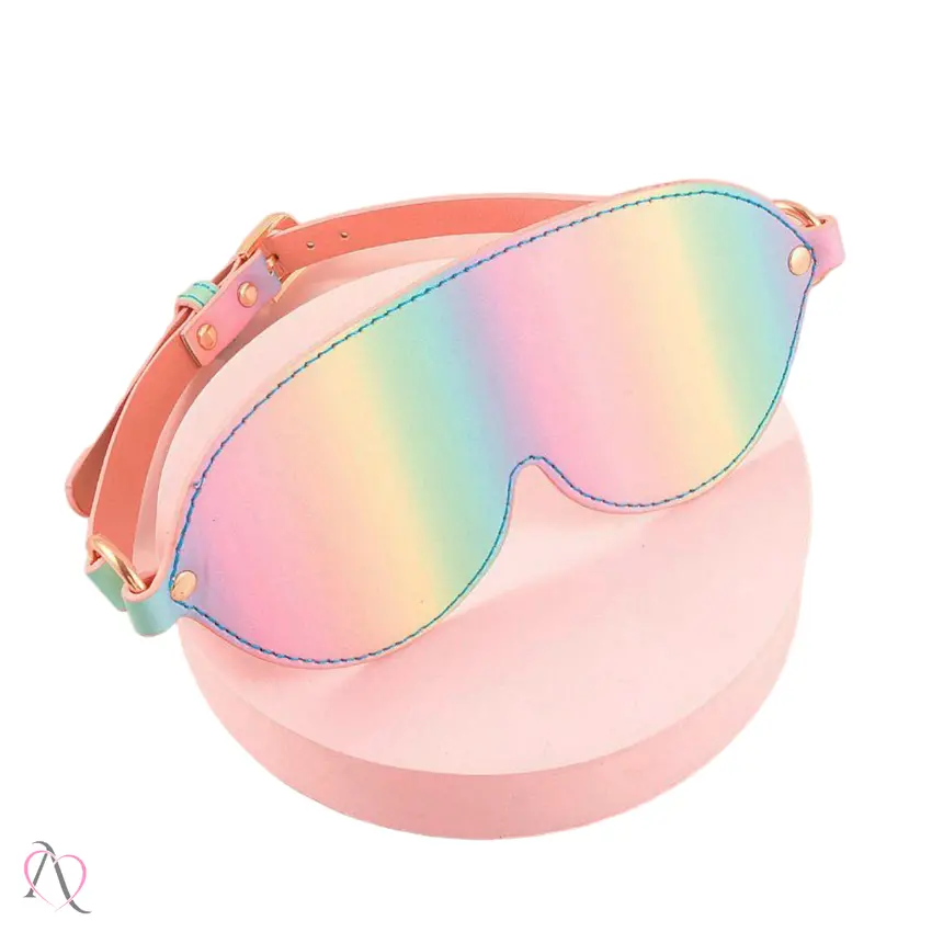 Kit BDSM Sado Erótico Holográfico com 6 Itens