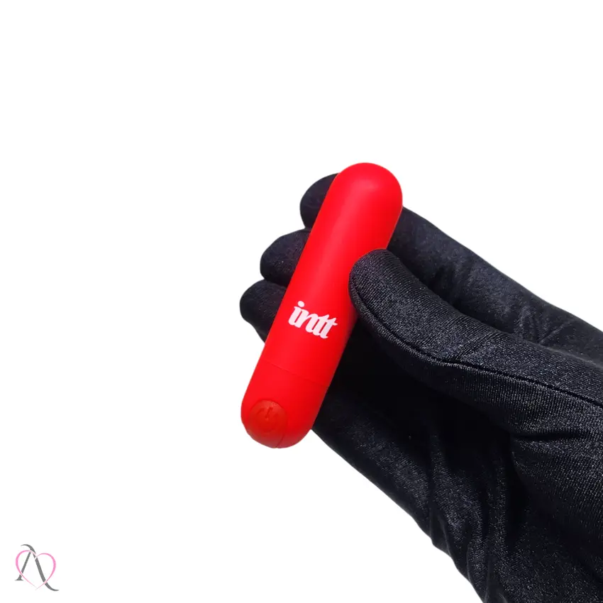 Vibrador Bullet para Clitóris Cor Vermelho 10 Modos de Vibração