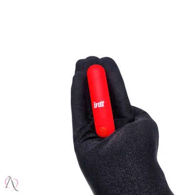 Vibrador Bullet para Clitóris Cor Vermelho 10 Modos de Vibração