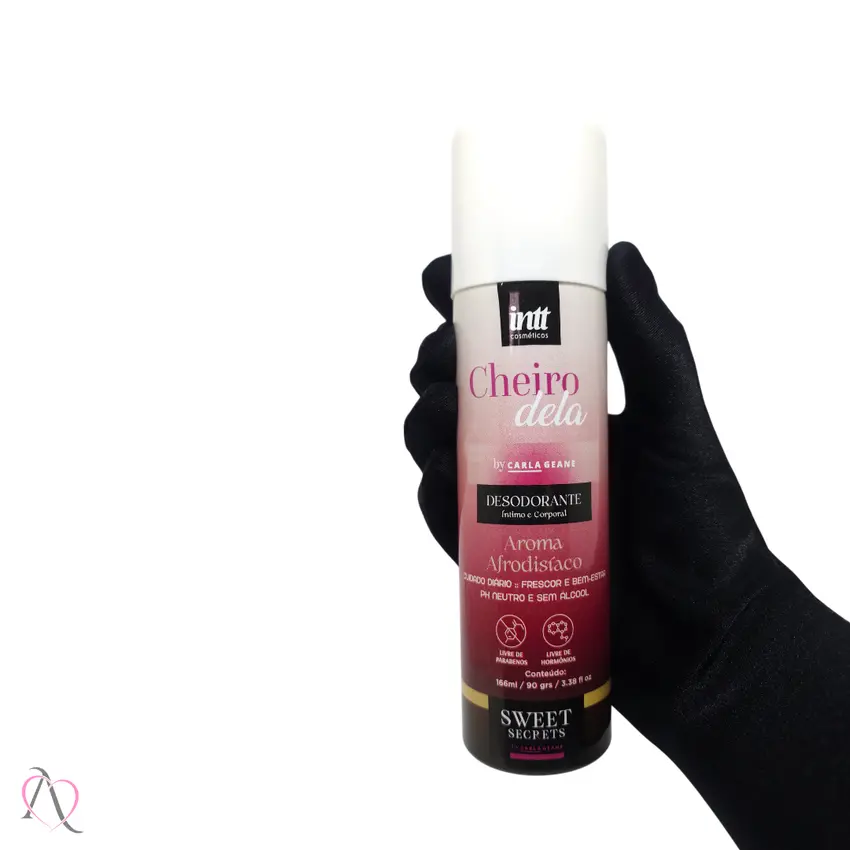 Kit Cheiro dela - 1 Desodorante Íntimo Cheiro Dela 166ml e 1 Body Splash Cheiro Dela 230ml