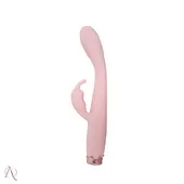 Vibrador com Estimulador de Clitoris cor Rosa Claro 10 Modos de Vibração - Vibrador Queen - imagem 3