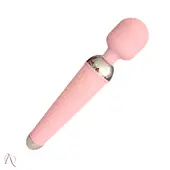 Vibrador Varinha Mágica para Clitóris cor Rosa Claro 10 Modos de Vibração - imagem 5