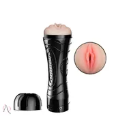 Masturbador Masculino de Vagina em Formato de Lanterna Recarregável - imagem 2