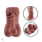 Masturbador Masculino com Anus cor Marrom - Masturbador Mario - imagem 1