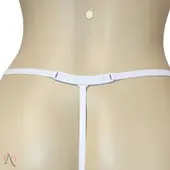 Calcinha com Frase que Brilha no Escuro ME CHUPA Cor Branco - Tamanho Único - imagem 2