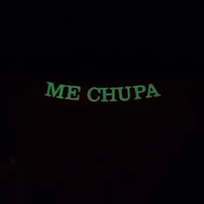 Calcinha com Frase que Brilha no Escuro ME CHUPA Cor Branco - Tamanho Único