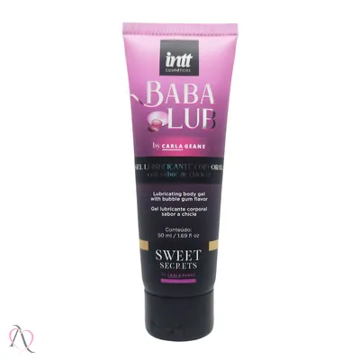 Lubrificante Beijável BabaLub Sabor Chiclete Intt 50ml