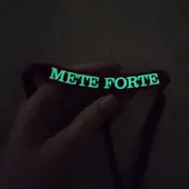 Calcinha com Frase que Brilha no Escuro METE FORTE Cor Vermelho - Tamanho Único - imagem 6