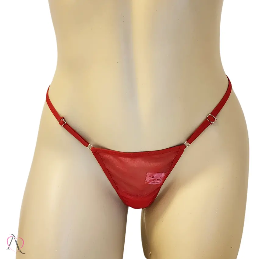 Calcinha com Frase que Brilha no Escuro ME CHUPA Cor Vermelho - Tamanho Único