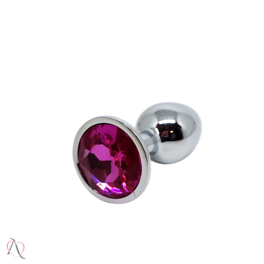 Plug Anal Pequeno cor Pink Redondo Tamanho P