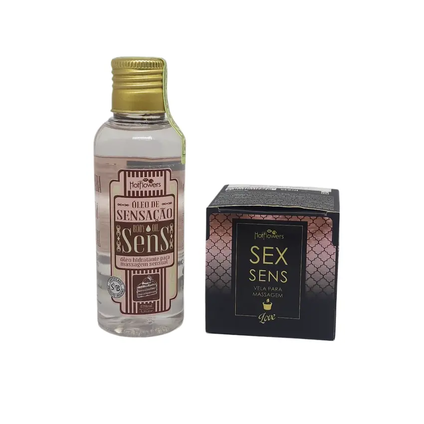 Kit de Massagem Sensual