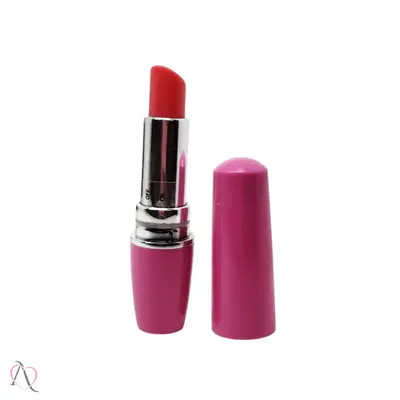 Vibrador Batom para Clitóris Cor Rosa - Utiliza 1 Pilha AA