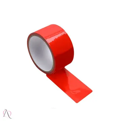 Fita Bondage Autoadesiva Vermelha com 10 Metros