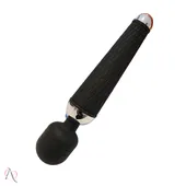 Vibrador Varinha Mágica Estimulador de Clitóris cor Preto Recarregável com 10 Modos de Vibração - imagem 2