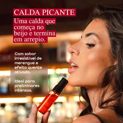 Gel Beijável para Sexo Oral Calda Suculenta Sabor Merengue by Calianer e Intt 30g