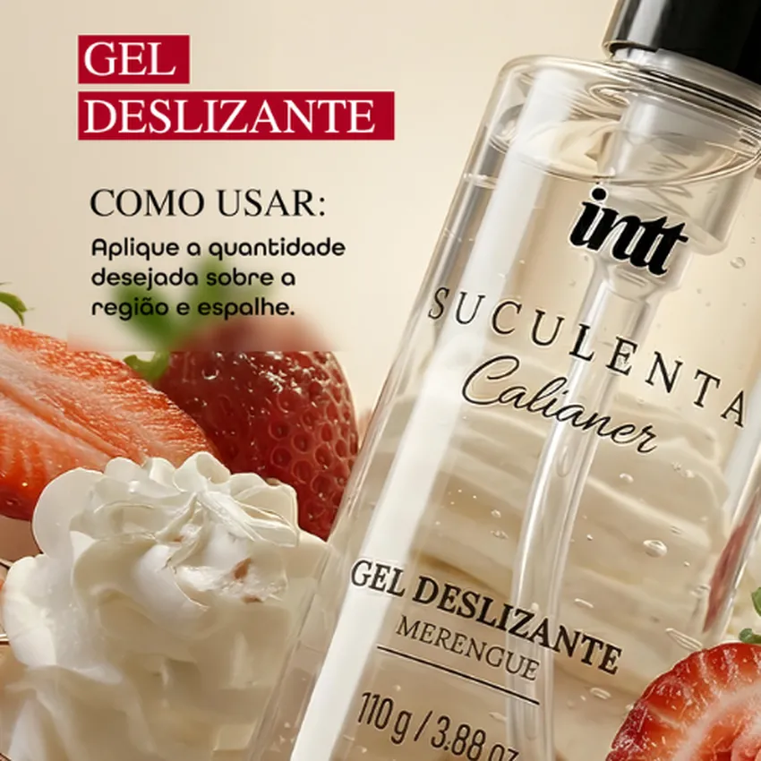 Lubrificante Deslizante Suculenta Sabor Merengue by Calianer e Intt 110g
