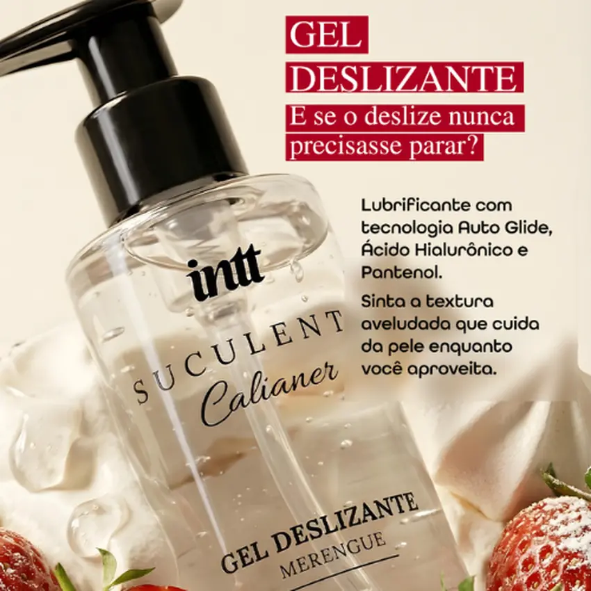 Lubrificante Deslizante Suculenta Sabor Merengue by Calianer e Intt 110g