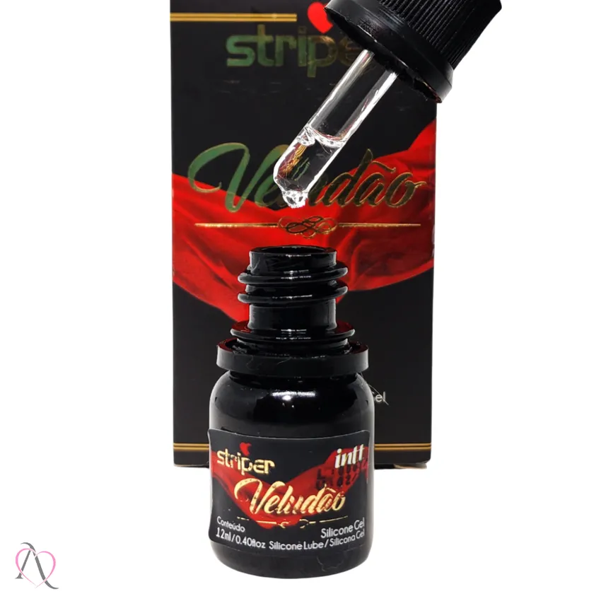 Gel Siliconado Stripper Veludão Para Lubrificação e Masturbação 12ml - INTT