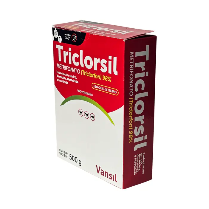 Triclorsil 500g Triclorfon 98% Bernicida em Pó | Vansil